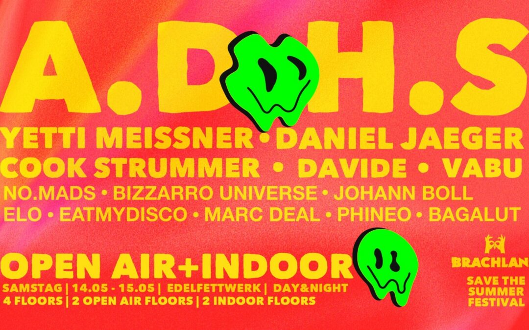 Save The Summer Festival  w/ A.D.H.S., YETTI MEISSNER, DANIEL JAEGER, COOK STRUMMER uvm. 14-15 MAI!