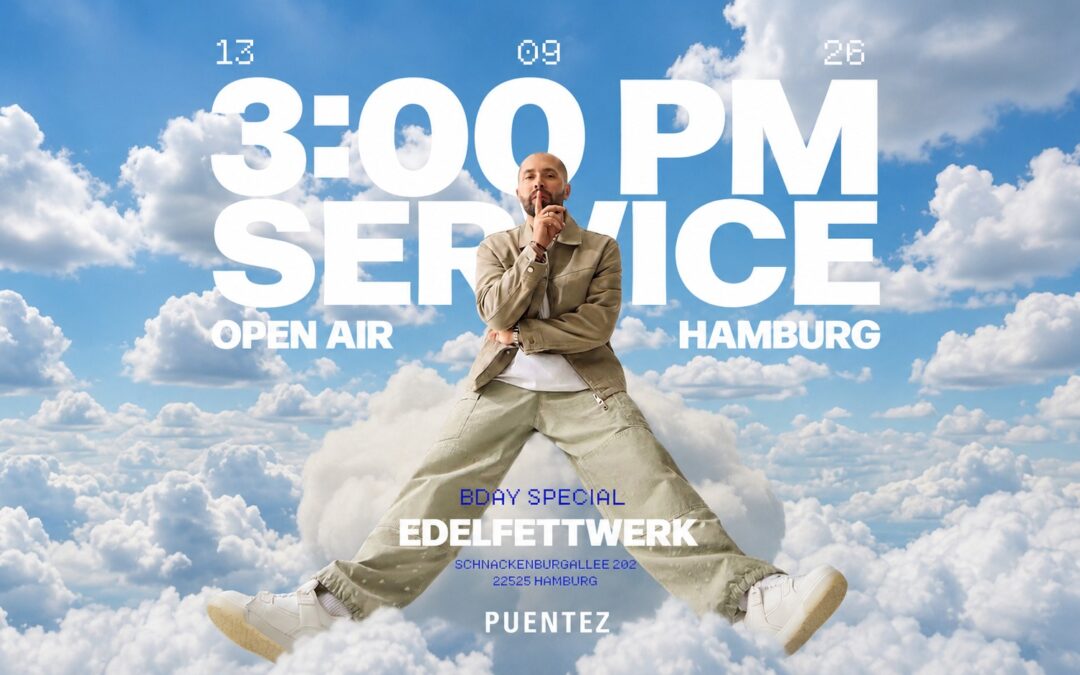 PUENTEZ – 3:00 PM Service Open Air Hamburg